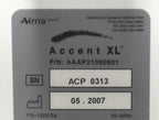 Alma Accent XL Laser w 2 HandPieces: BiPolar UniLarge Cellulite Reduction 2007