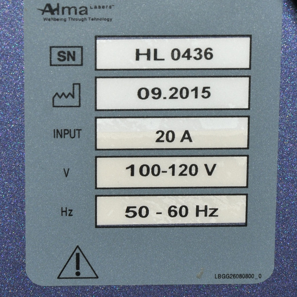 Alma Harmony Lite Laser Modular IPL Dye-VL & 540-950 Vascular Handpiece 0 SHOTS