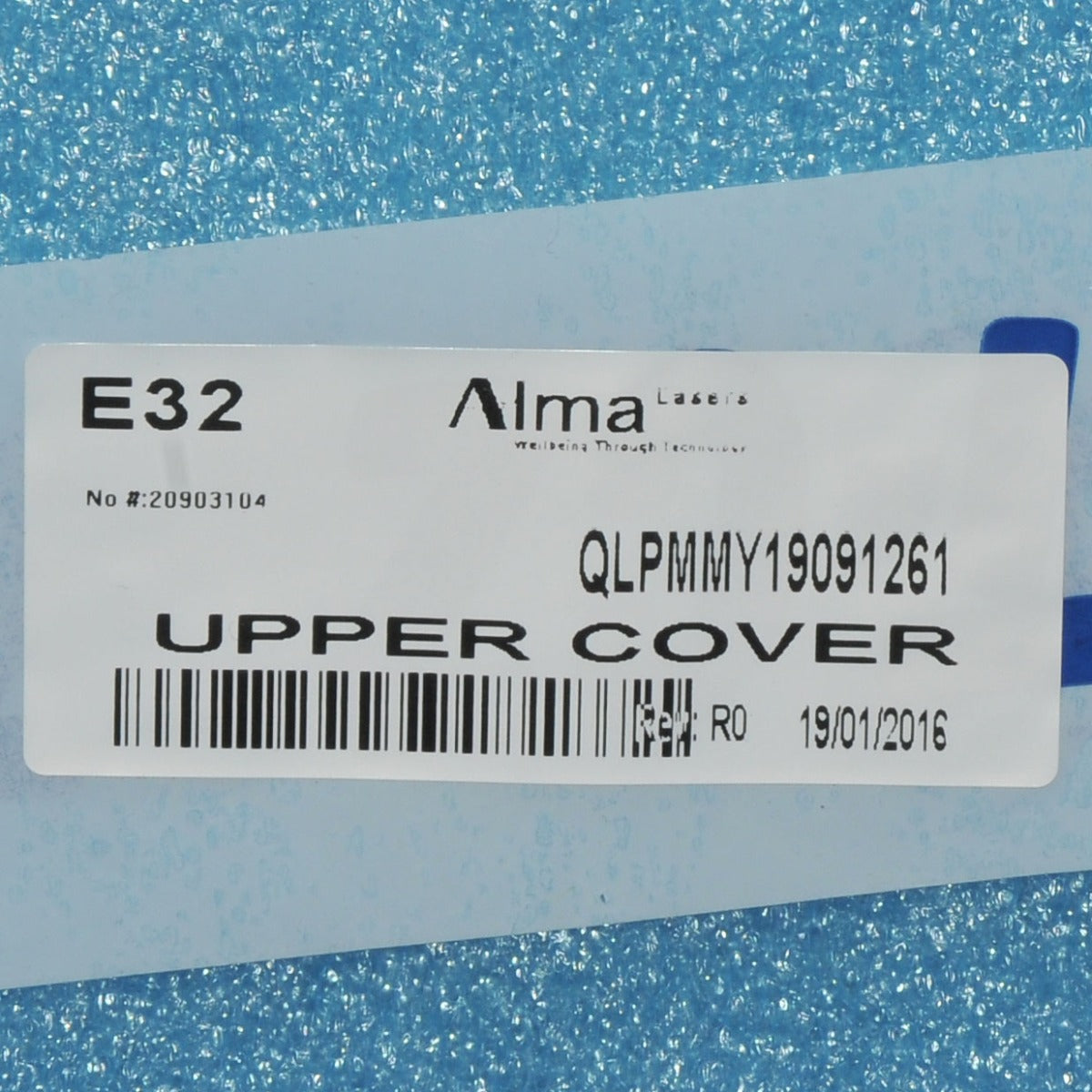 ALMA Lasers UPPER COVER Housing * NEW OEM PARTS * QLPMMY19091261 E32 20903104