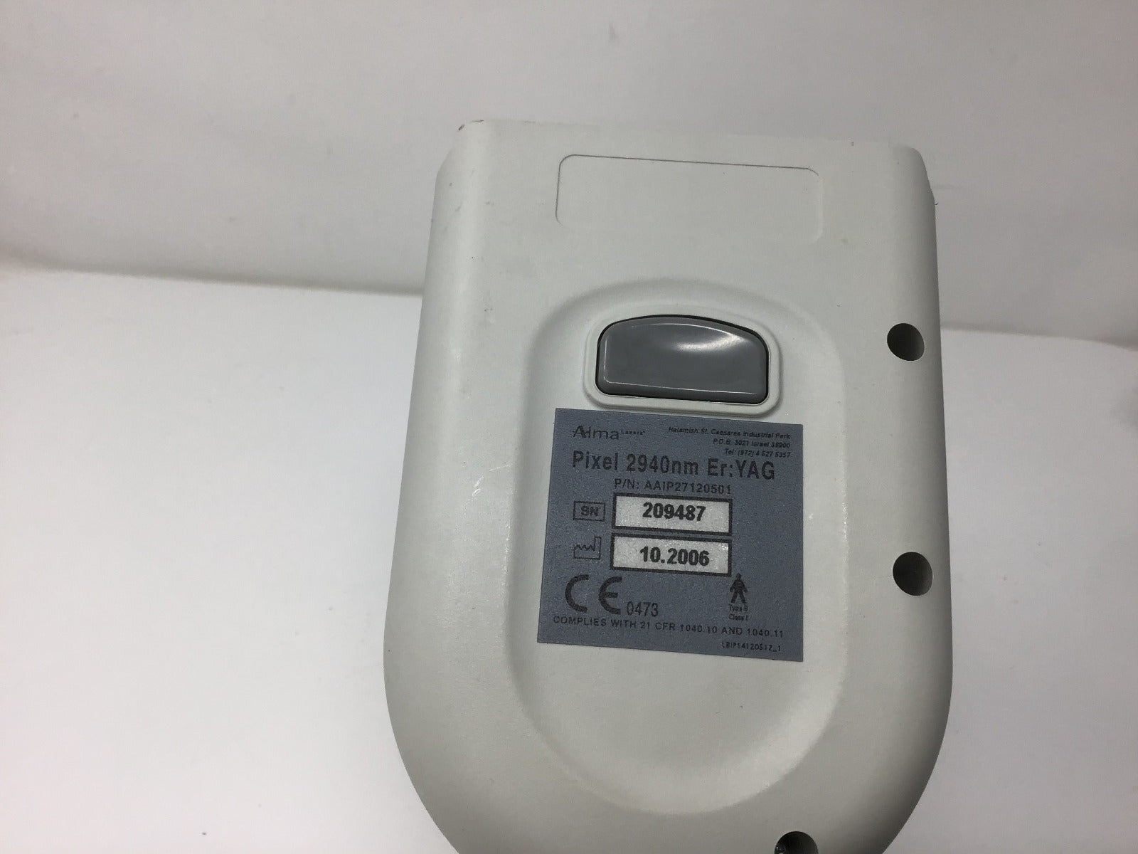 2006 Alma Pixel 2940 Handpiece Table Top Harmony Skin Tightening 7x7 9x9 Tips
