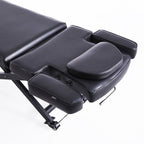 Alnatt Electric Treatment Table with Wireless Hand Remote-Black