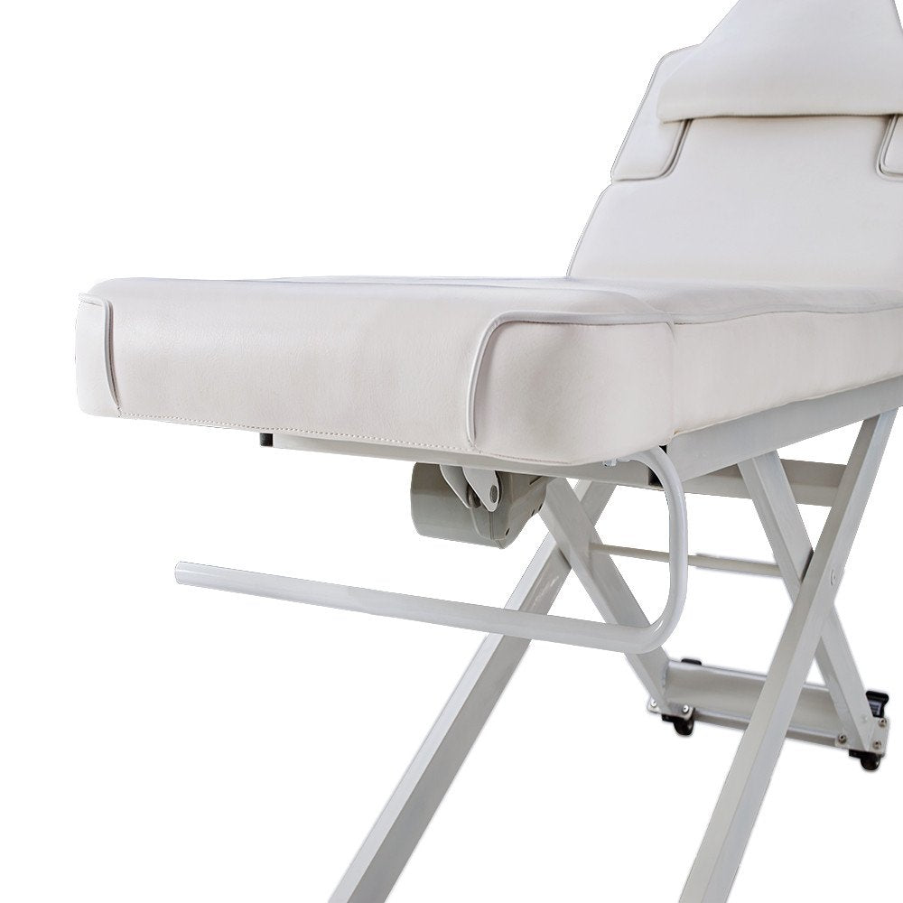 Alnatt Electric Treatment Table with Wireless Hand Remote-White
