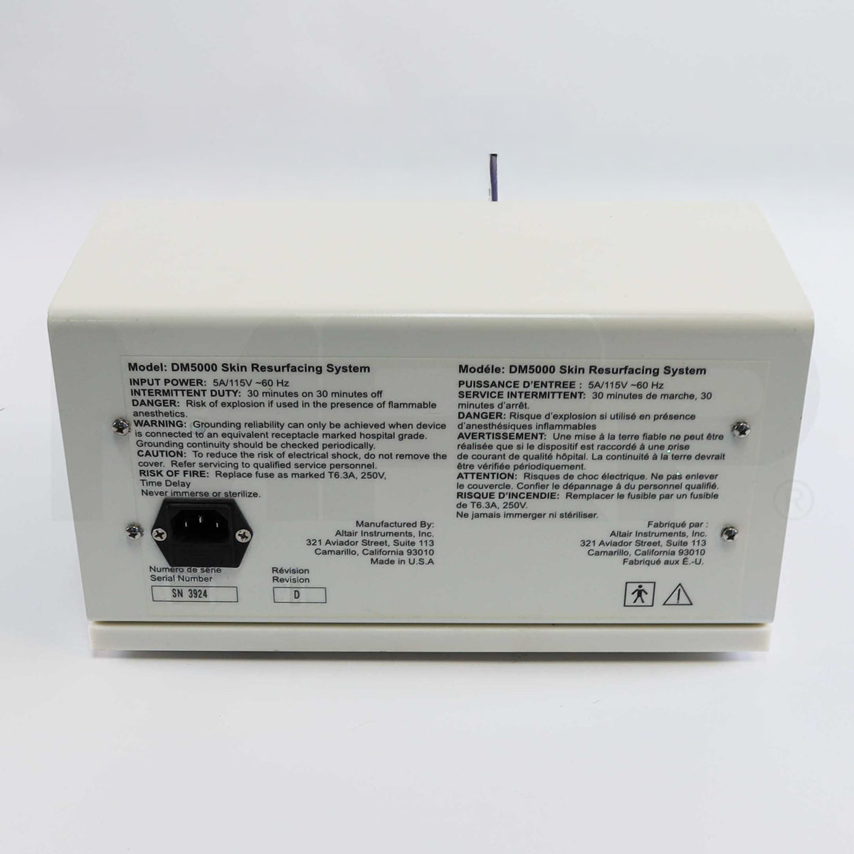 Altair DiamondTome System Back
