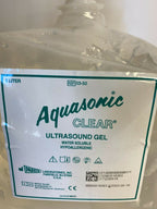Aquasonic Clear Ultrasound Gel Water Soluble Hypoalergenic 5 Liter Gel Pack