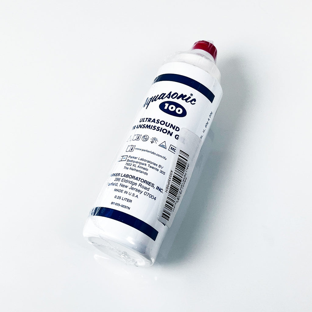 Parker Ultrasound Gel AQUASONIC 100 Clear Water Soluble Hypoallergenic 09/2027