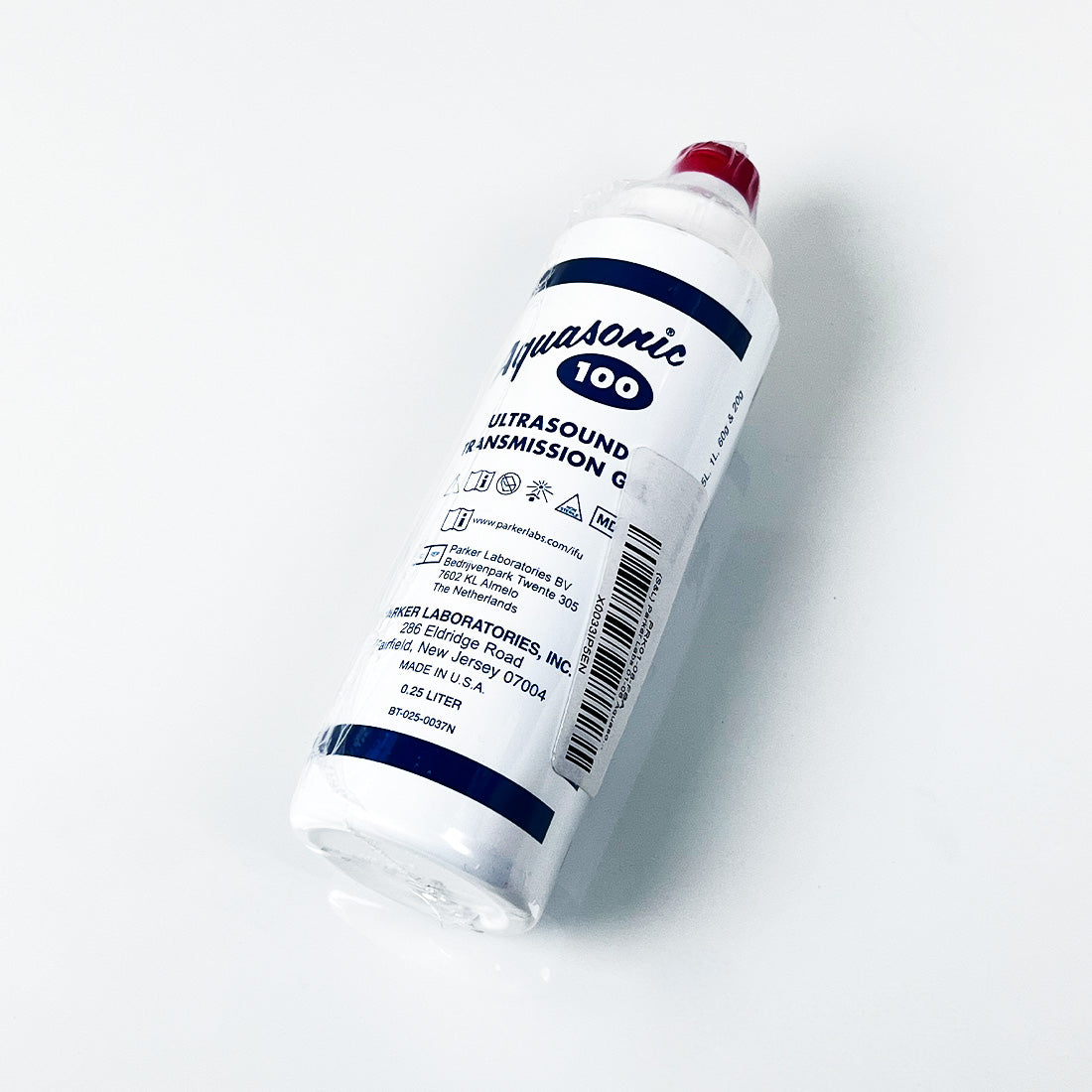 Parker Ultrasound Gel AQUASONIC 100 Clear Water Soluble Hypoallergenic 09/2027