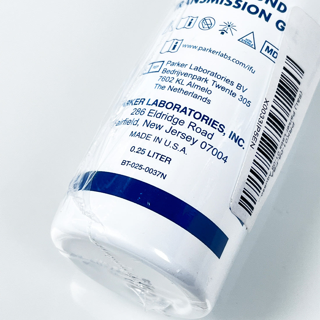 Parker Ultrasound Gel AQUASONIC 100 Clear Water Soluble Hypoallergenic 09/2027