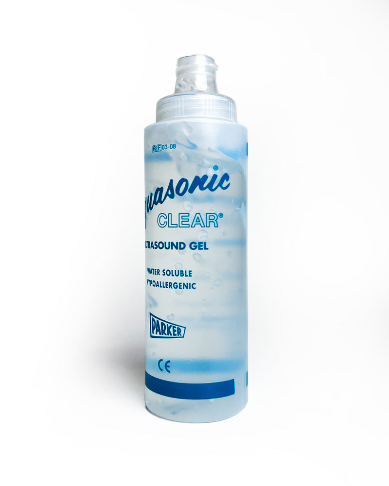 Aquasonic Ultrasound Gel Clear 03-08 Water Soluble Hypoallergenic .25 Litre 1pc