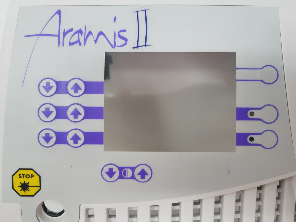 Quantel Medical Aramis II Front Control Panel Plastic Grill Excellent Condition