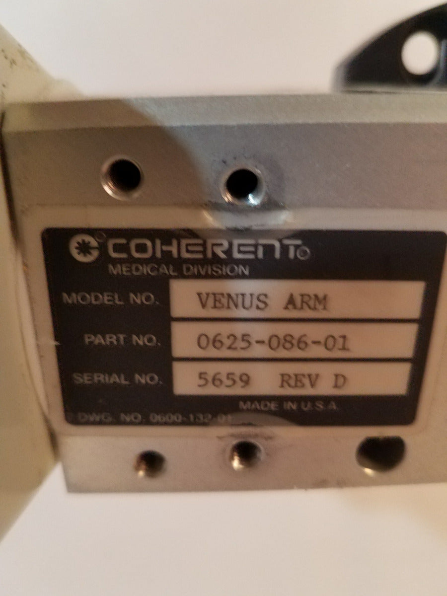 LUMENIS Coherent UltraPulse 5000 C Venus Arm ** Parts Only SOLD AS IS **
