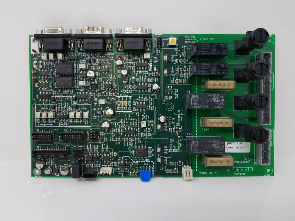 Asclepion MedioStar 230V AC Board Rev A MK240305 MRK_V06 Untested Parts AS-IS