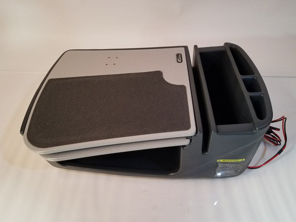Auto Exec RoadMaster Mobile Desk W/ 400 Watt Inverter USB Ports Slide Out Tray