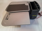Auto Exec RoadMaster Mobile Desk W/ 400 Watt Inverter USB Ports Slide Out Tray