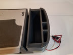 Auto Exec RoadMaster Mobile Desk W/ 400 Watt Inverter USB Ports Slide Out Tray