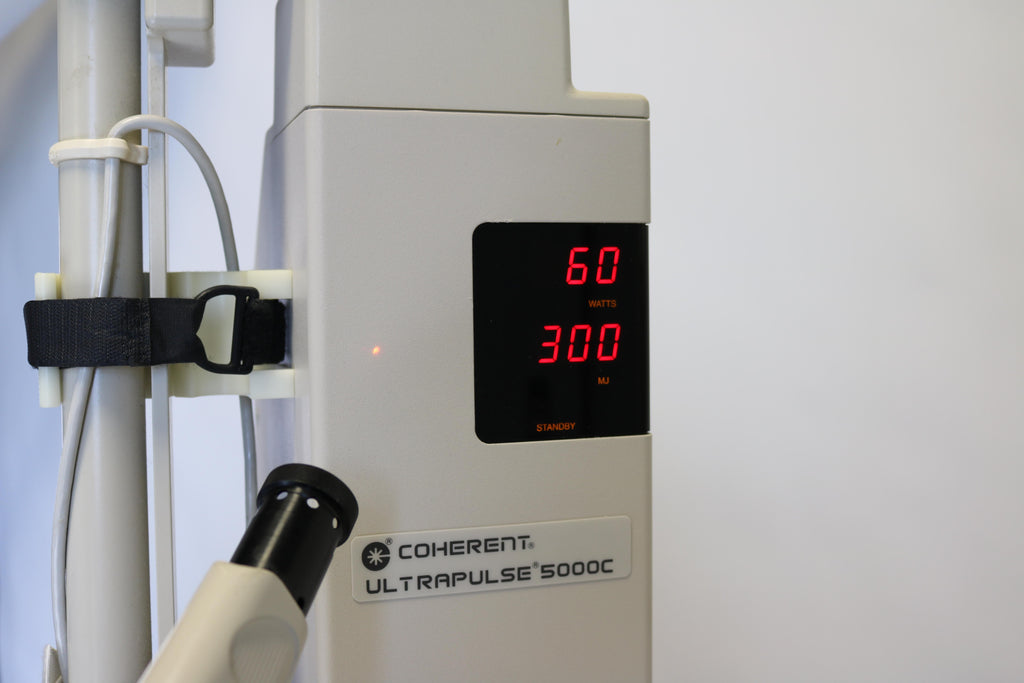 1994 Coherent UltraPulse 5000C Ultra Pulse 60W CO2 Laser+ CPG Fractional Scanner