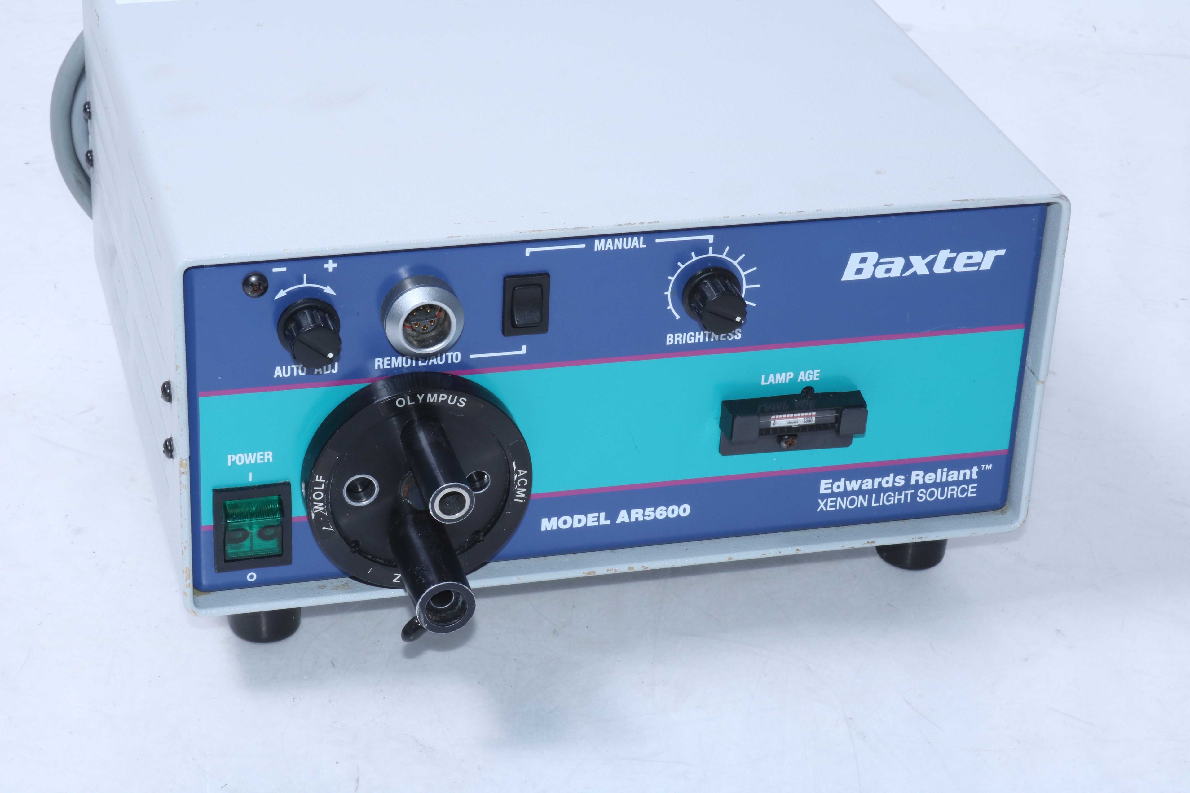 Baxter Edwards Reliant AR5600 Xenon Surgical Lamp Endoscopy Light Source Parts