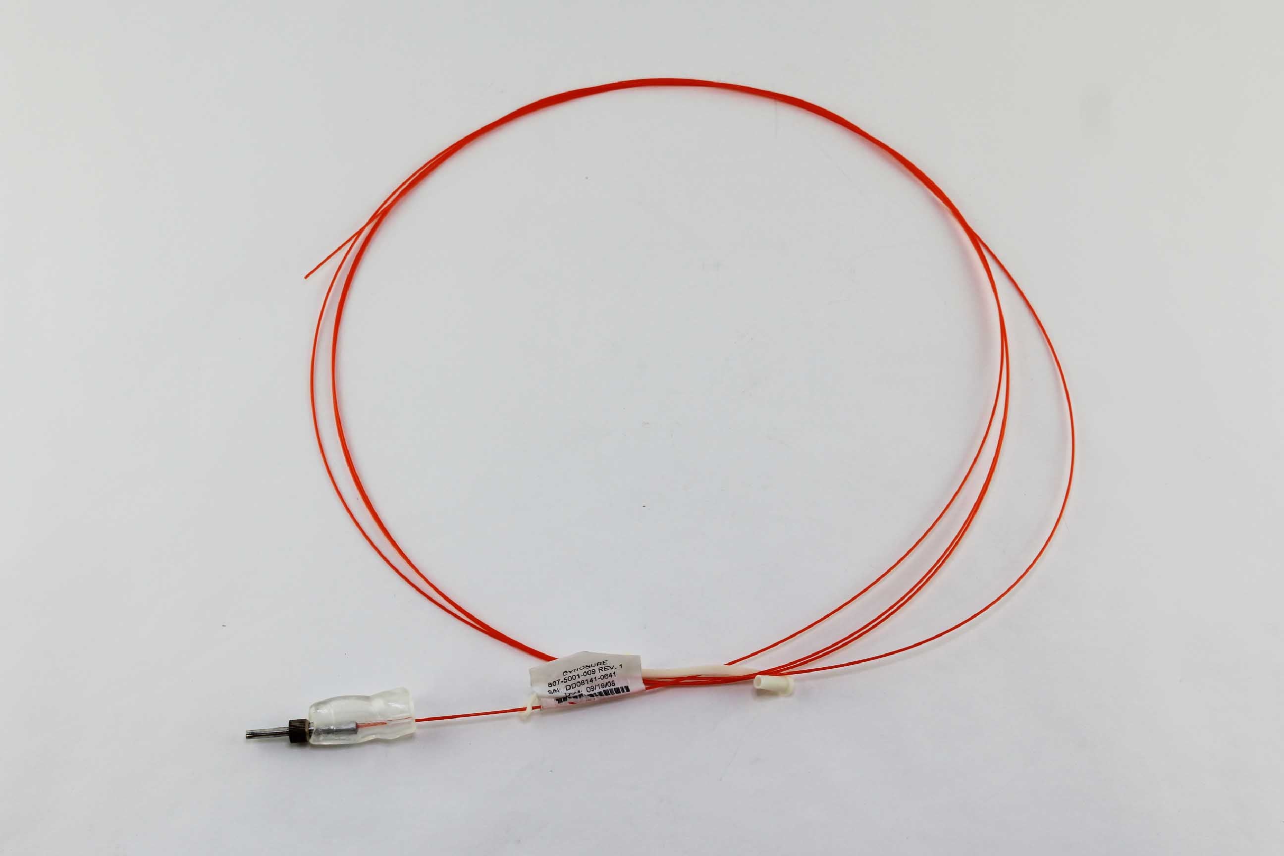 Cynosure SmartLipo MPX 807-5001-009 NONRFID 600 um Orange Laser Fiber Clear Conn