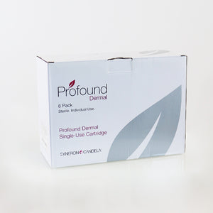 Syneron Candela Profound Microneedling RF Dermal Cartridge Tip, Exp 03/2022 6-Pack