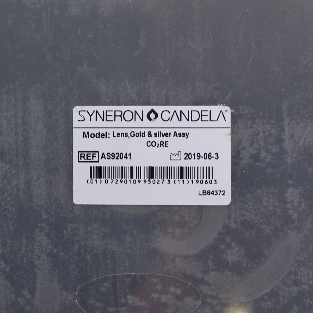 Syneron Candela CO2RE Gold Assembly 100mm Spot Optic Lens AS92041