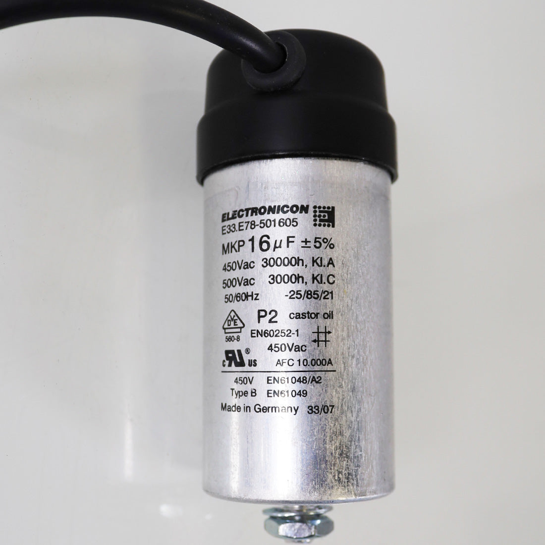 Zimmer Cryo 6 Motor Capacitor Replacement Assembly