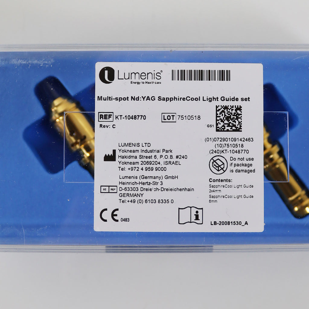 Lumenis Laser Multi Spot Nd:YAG SapphireCool Light Guide 6mm Tip KT-1048770