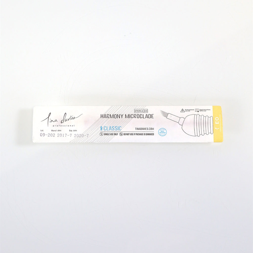Tina Davies Professional 19 Shader Harmony Disposable 19 Needle Microblade x4 Pk