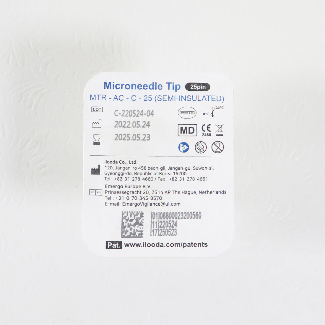 Cutera Secret RF Microneedle Tips OEM 25 Pin Semi-Insulated Tips MTC-AC-25 x6