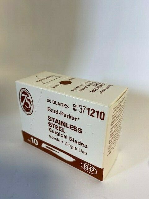 Bard-Parker Stainless Steel Surgical Blades Sterile & Single Use Blades