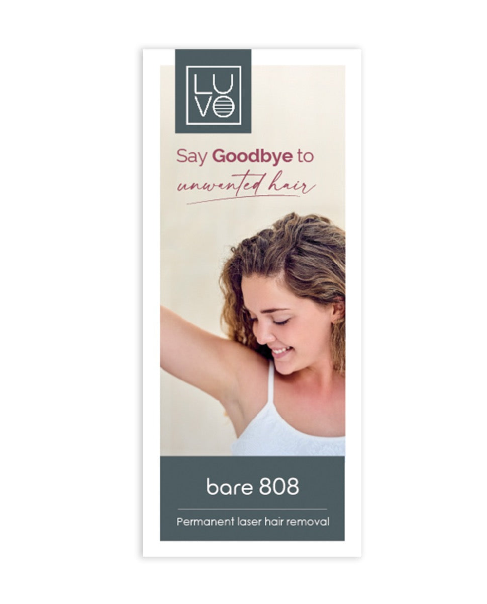 LUVO Bare808 Patient Brochure - English (25-Pack)