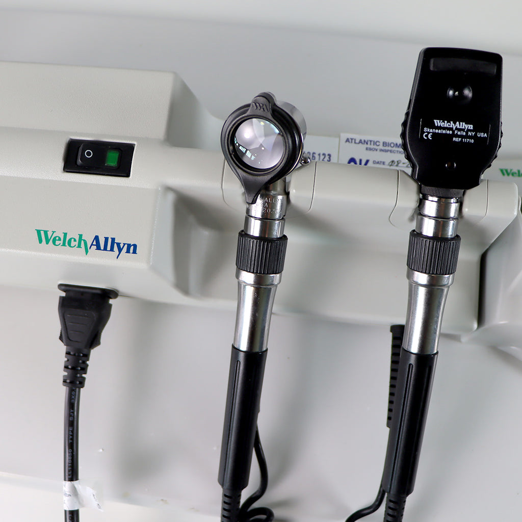 Welch Allyn Integrated Wall Diagnostic System Complete with Wall Board, Blood Pressure, 2 Heads, Thermometer holder, and Specula Dispenser
