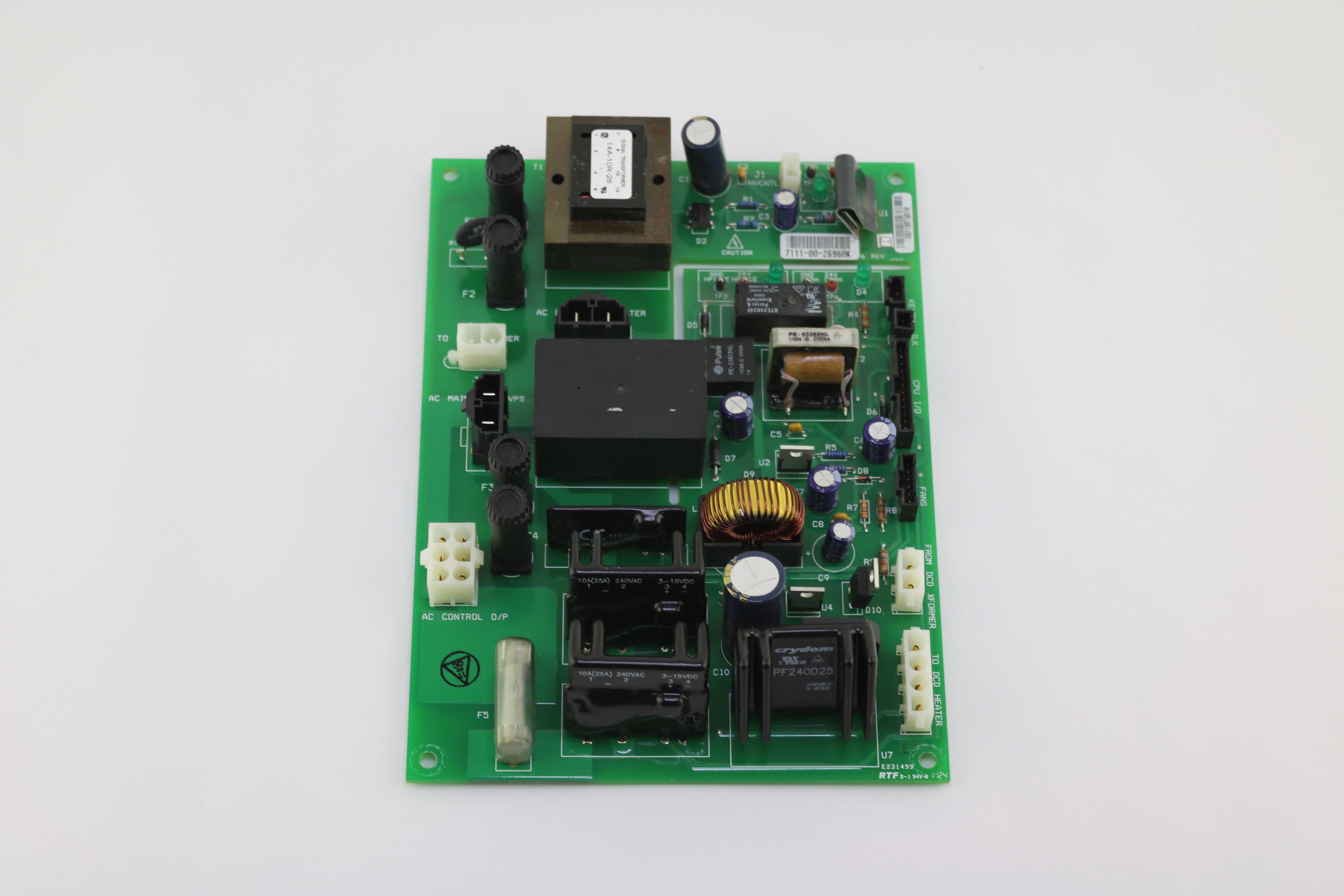 Candela Vbeam 2 V Beam Platinum AC Distribution Board PCB 7111-00-26960 UNTESTED
