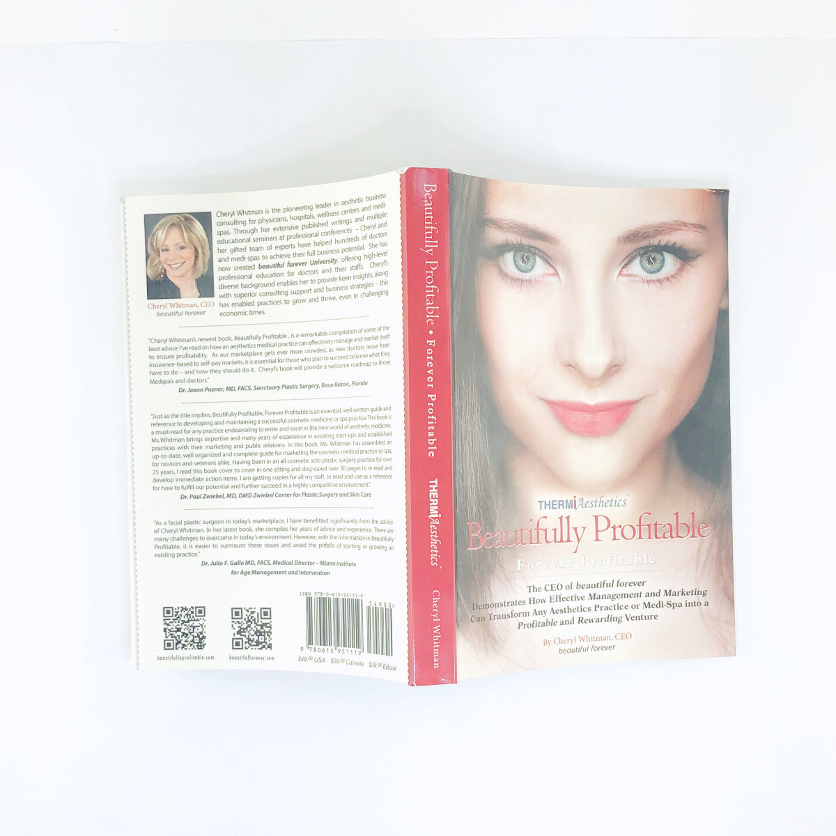 Beautifully Profitable Forever Profitable ThermiAesthetics & Cheryl Whitman Book