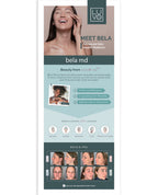 LUVO Bela MD Floor Banner - English - 82" x 33"