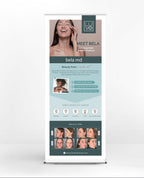 LUVO Bela MD Floor Banner - English - 82" x 33"