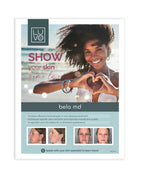 LUVO Bela MD Counter Cards 11" x 8.5" - English
