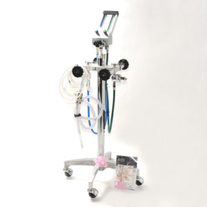 Belmed PC7 Analgesia Flowmeter Nitrous Oxide N2O Oxygen Portable Stand Dental