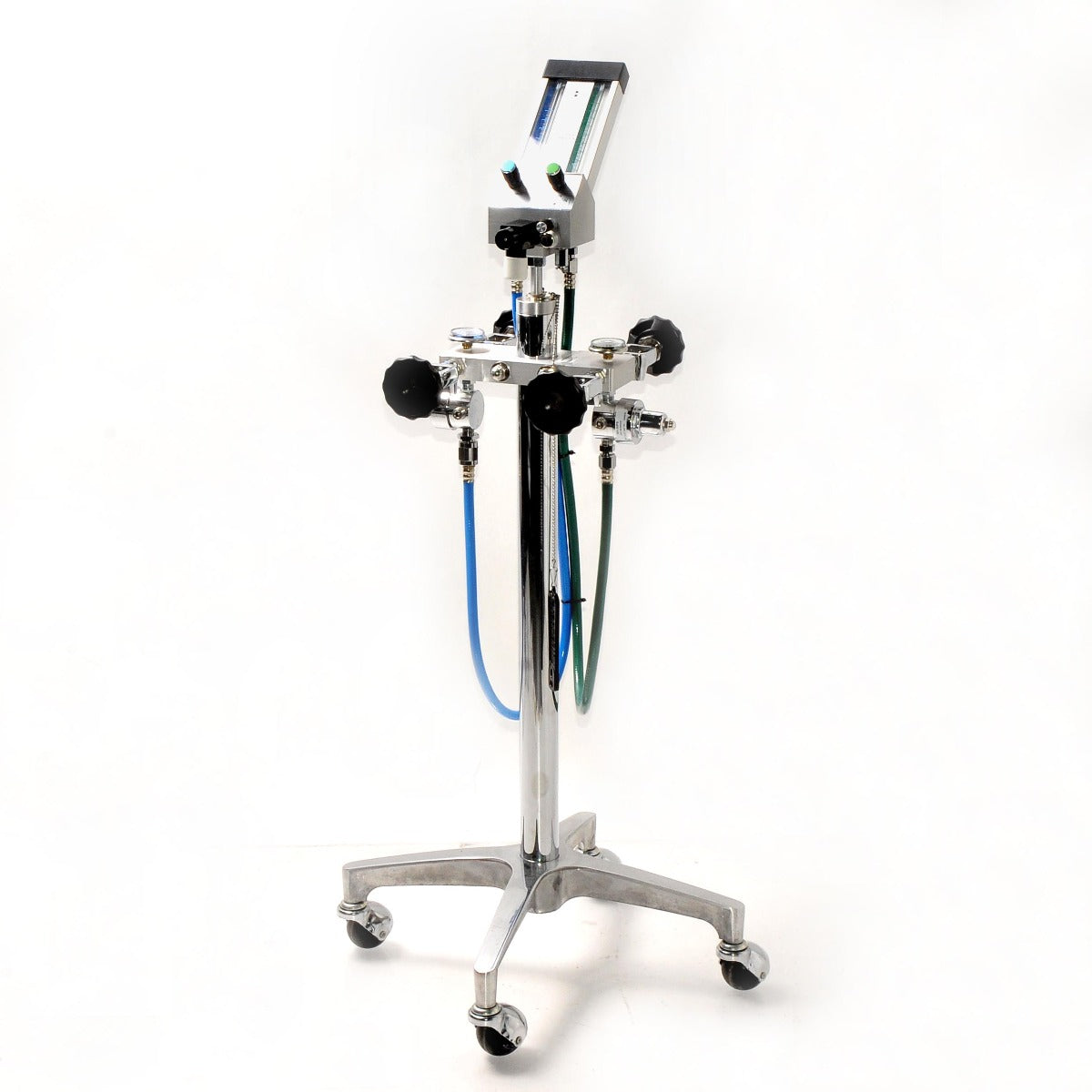 Belmed PC7 Analgesia Flowmeter Nitrous Oxide N2O Oxygen Portable Stand Dental