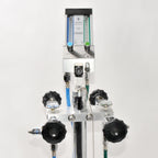 Belmed PC7 Analgesia Flowmeter Nitrous Oxide N2O Oxygen Portable Stand Dental
