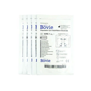 Bovie ESRE-1 Disposable Split Return Electrode Exp. 5/21 - 5 Pack