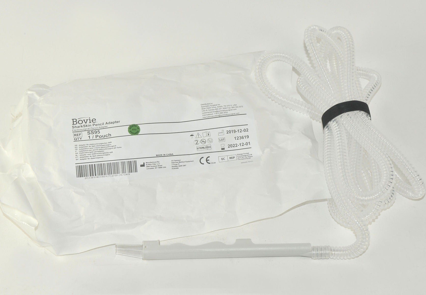 Bovie Smoke Shark III SE03-120 Surgical Smoke Evacuator w/Pencil Adapter 2020