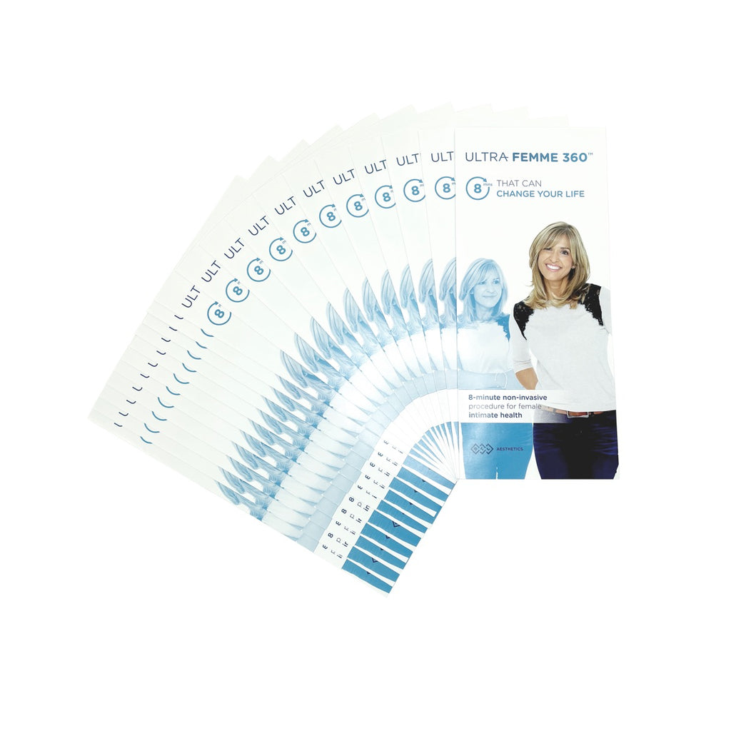 BTL Exilis Ultra 360 B&A Front Desk Stand Display & Brochure Holder