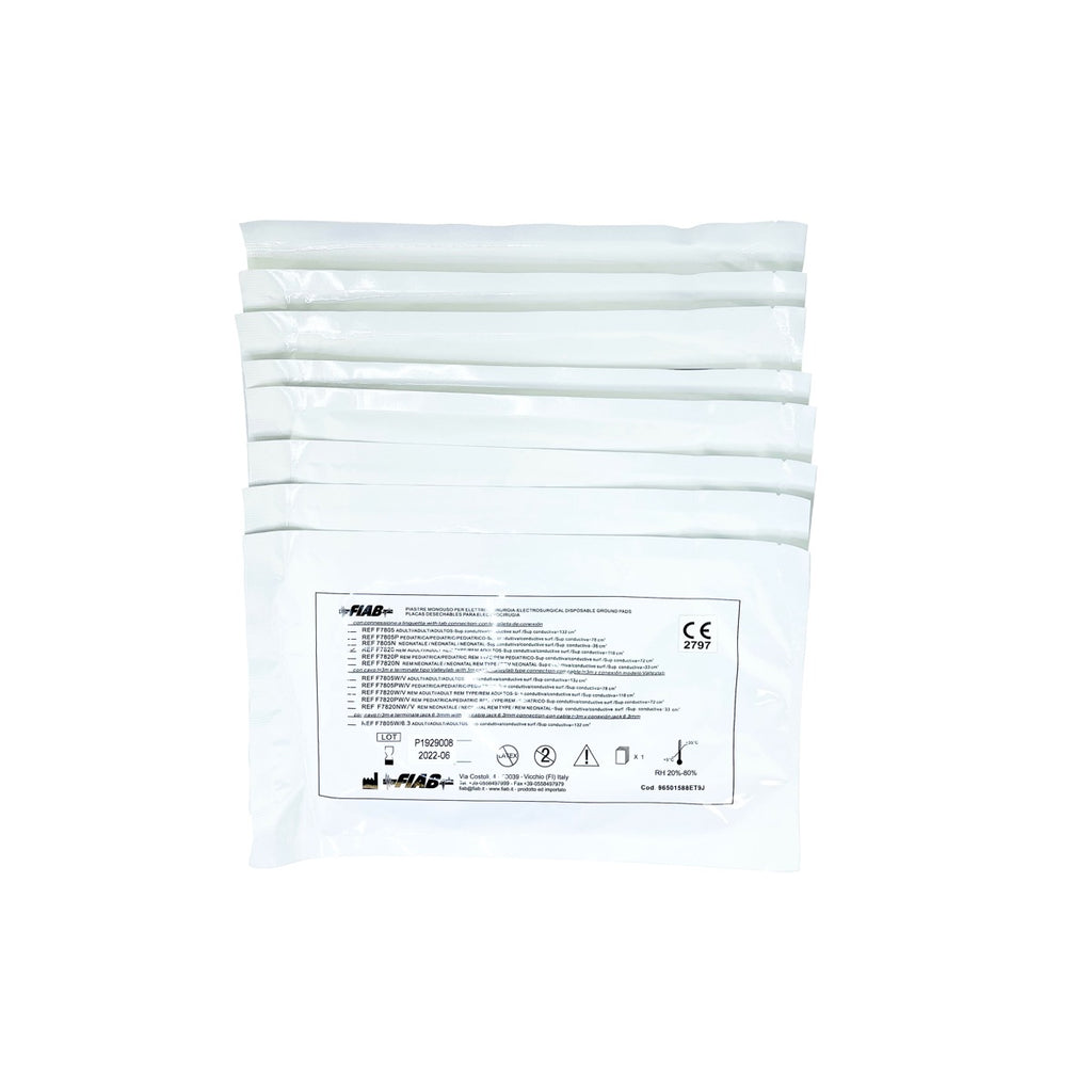 BTL Exilis RF Electrode Grounding Pads Exp. 06/2022 FIAB F7820 8 Pack