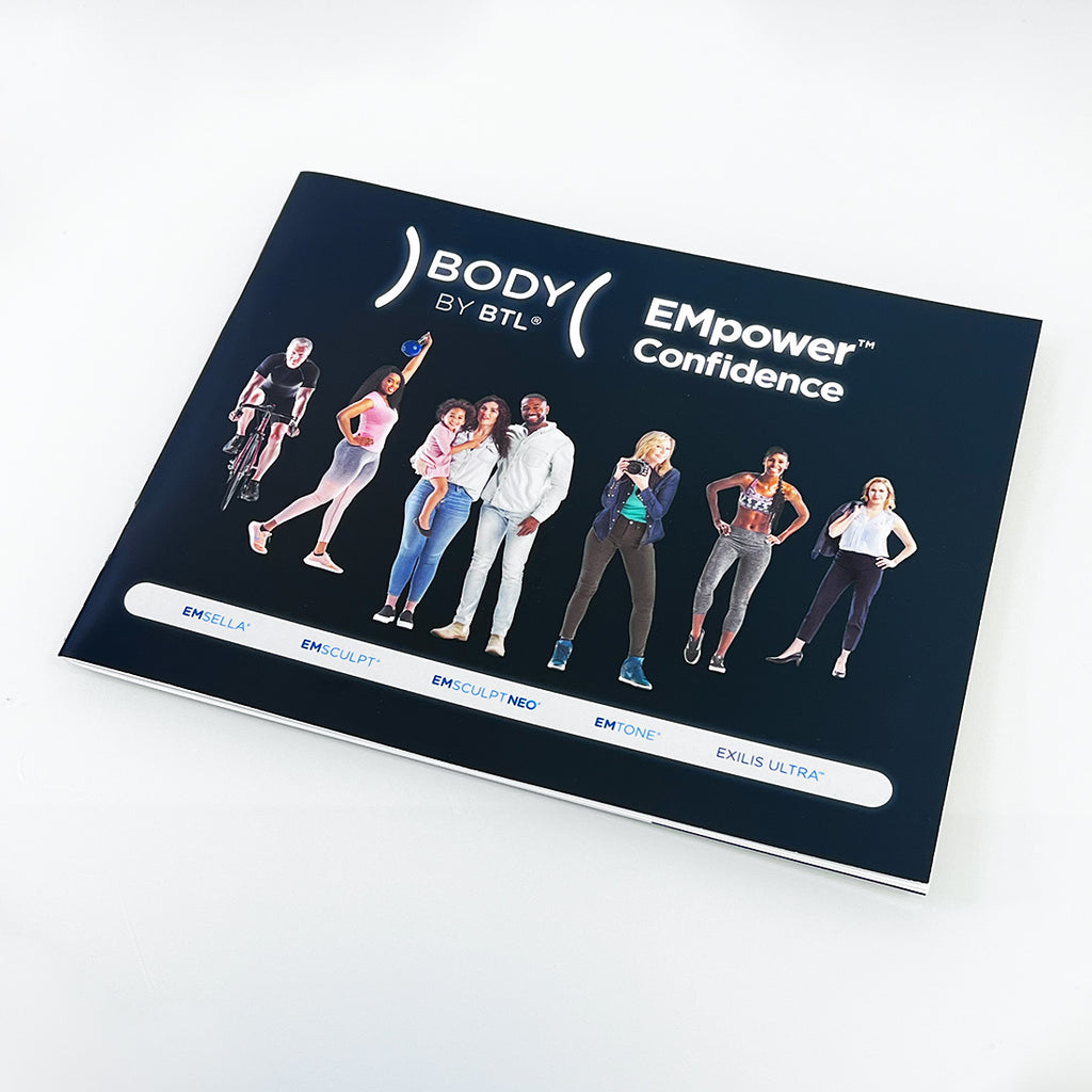 BTL Body EMpower Confidence System Before and After Marketing Booklet