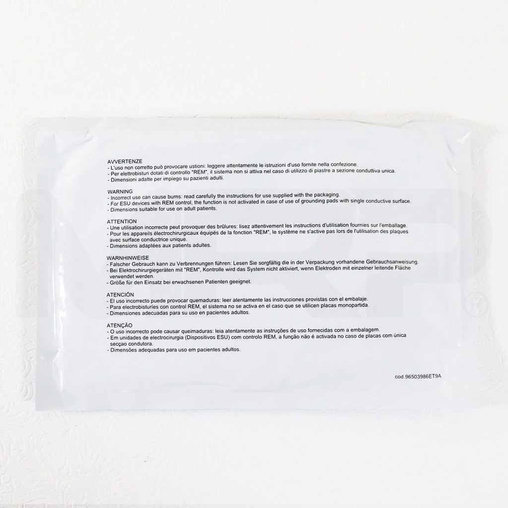 BTL Electrosurgical Disposable Ground Pads BTL-NE-170, 5 Pack - EXPIRED