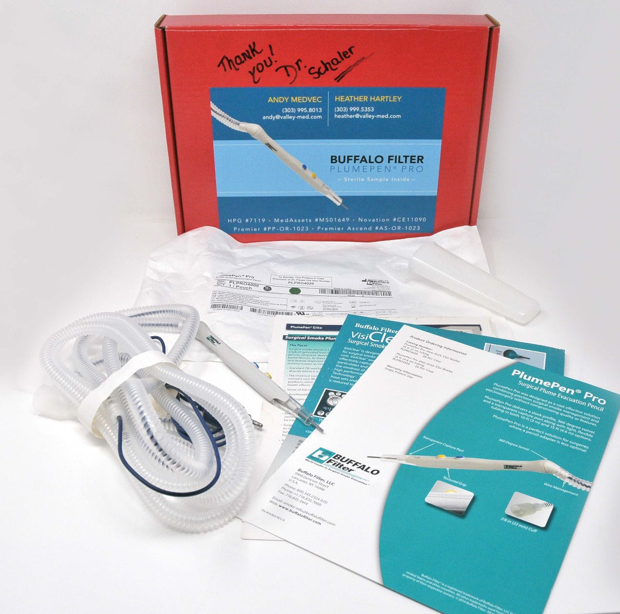 Buffalo Filter Plume Pen Pro Smoke Evacuation Pencil Electrosurgical Swivel