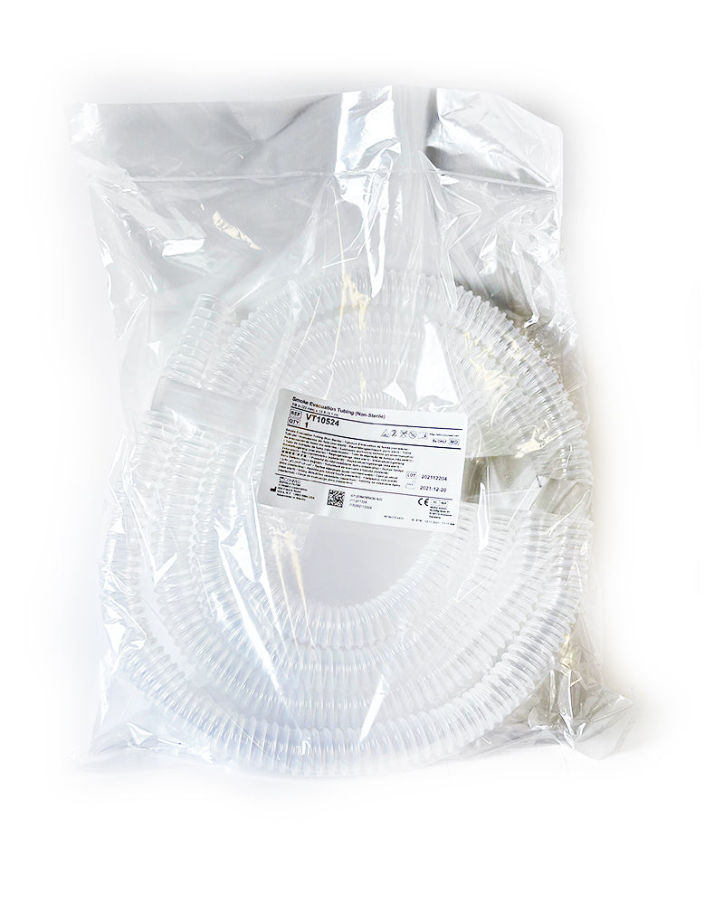 ConMed Buffalo Filter Smoke Evacuation Tubing Non-Sterile 7/8" x 10' Clear NEW