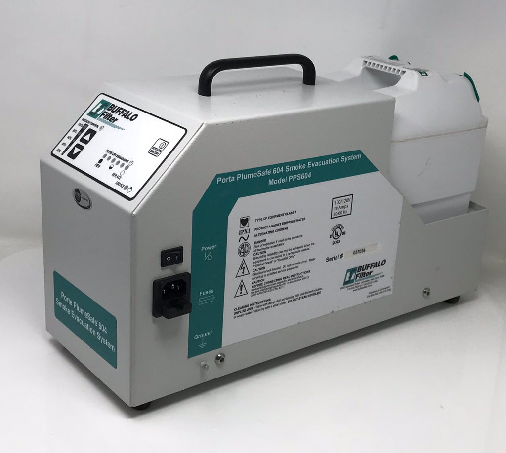 Buffalo Porta Plume Safe 604 Smoke Evacuation Suction Filter System PPS604
