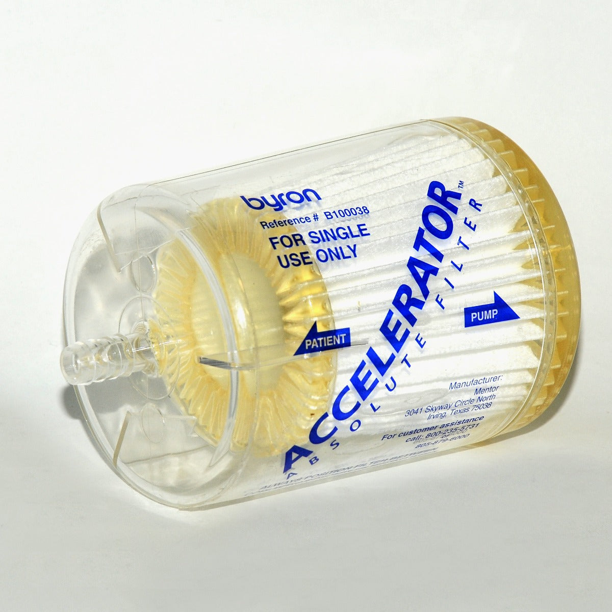 Byron Medical B100038 Accelerator Absolute PSI-TEC Filter * NEW Out of Pkg *