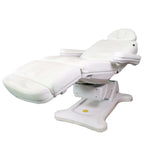 White Electric Adjustable Beauty Spa Cosmetology Tattoo Medical Exam Bed DEMO