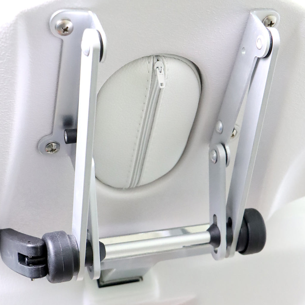 White Electric Adjustable Beauty Spa Cosmetology Tattoo Medical Exam Bed DEMO